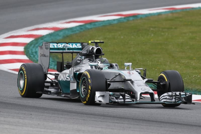 Vítězný Nico Rosberg.