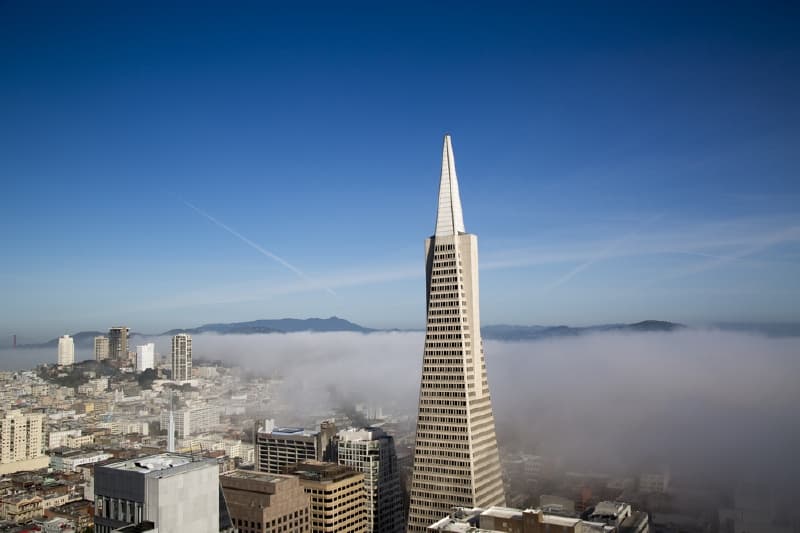 Transamerica Pyramid, San Francisco, USA. (Foto: Shutterstock.com/Leonard Zhukovsky)