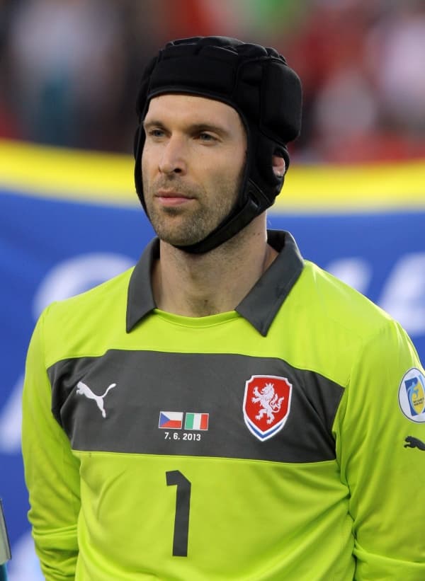 Brankář Petr Čech.