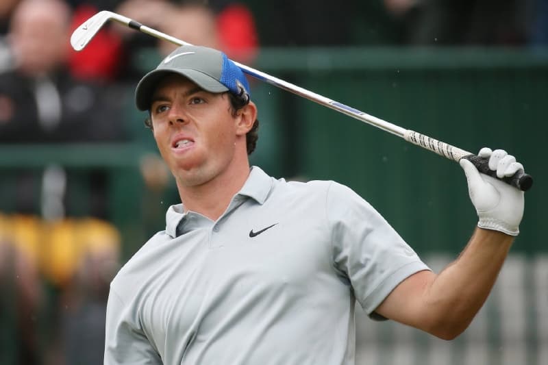 Golfista McIlroy. 