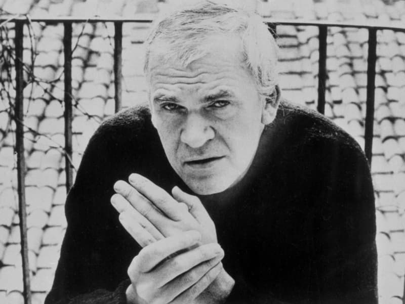 Spisovatel Milan Kundera.