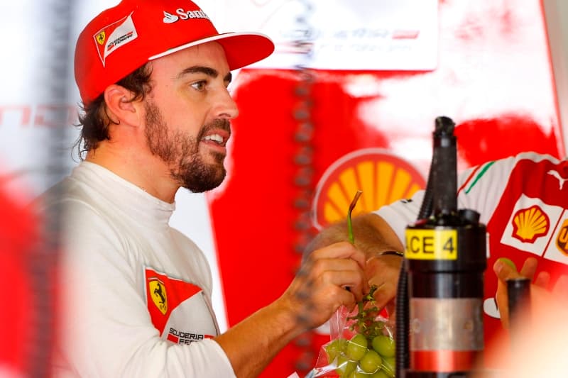 Španělský pilot Fernando Alonso.