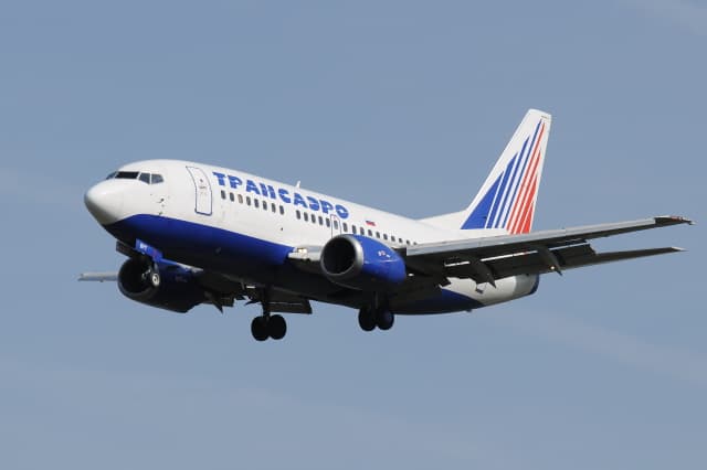 Boeing 737 Transaero.