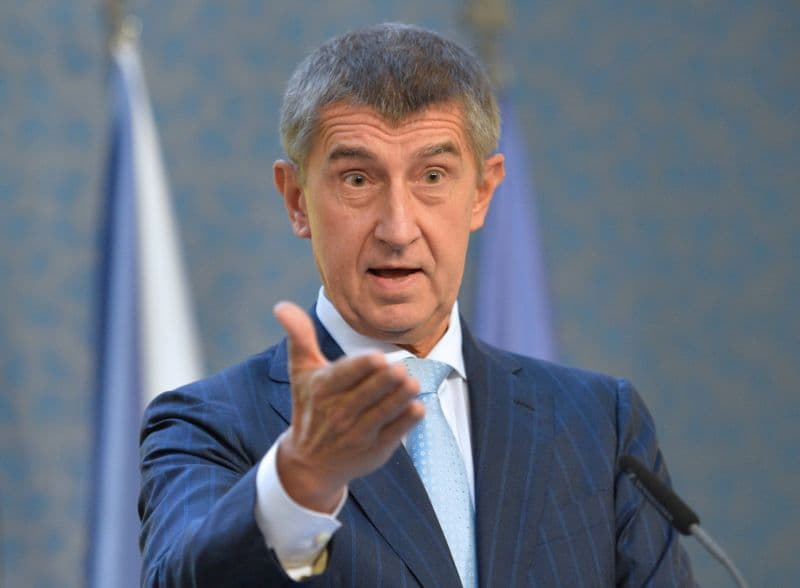 Ministr financí Andrej Babiš.