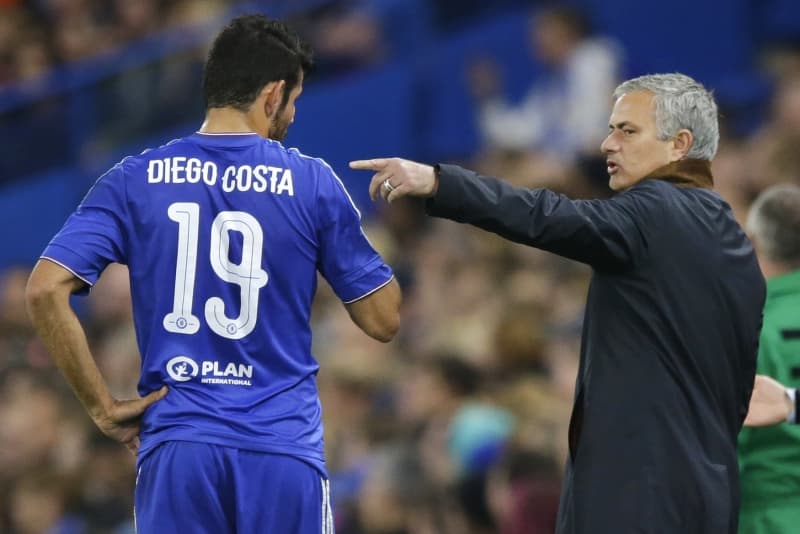 José Mourinho se nepohodl s Diegem Costou.