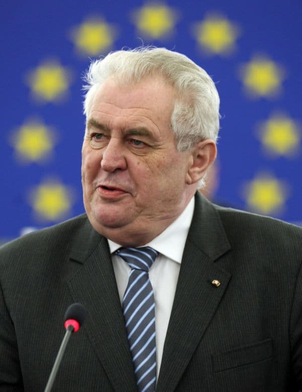 Prezident Miloš Zeman.