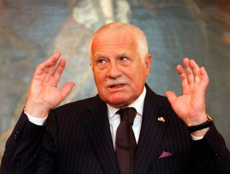 Václav Klaus.