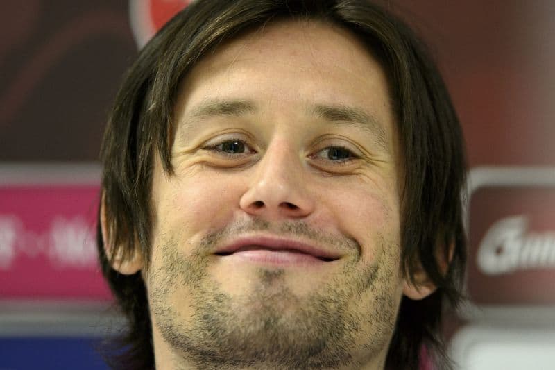 Fotbalista Tomáš Rosický. 