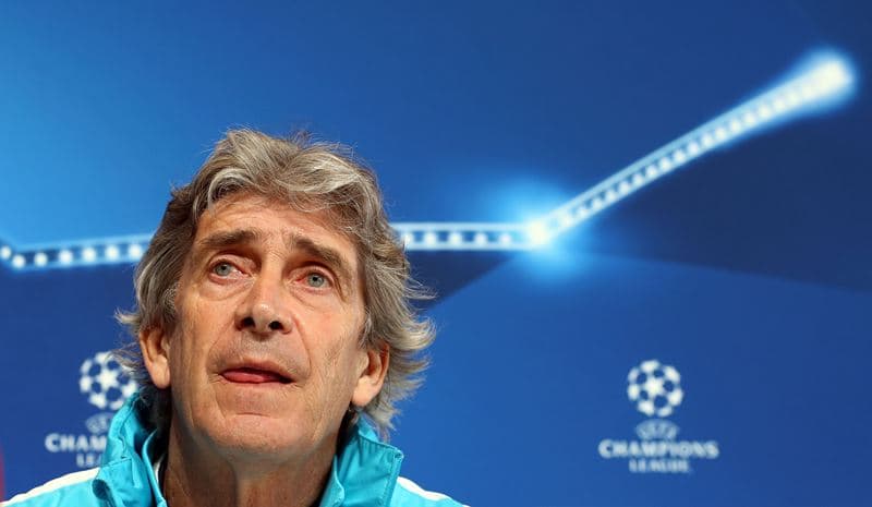 Trenér Manchesteru Manuel Pellegrini.