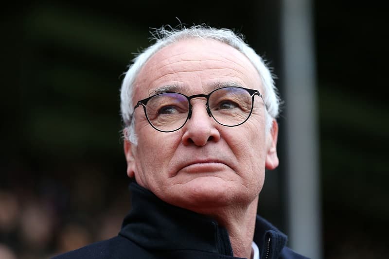 Trenér Leicesteru Claudio Ranieri. 