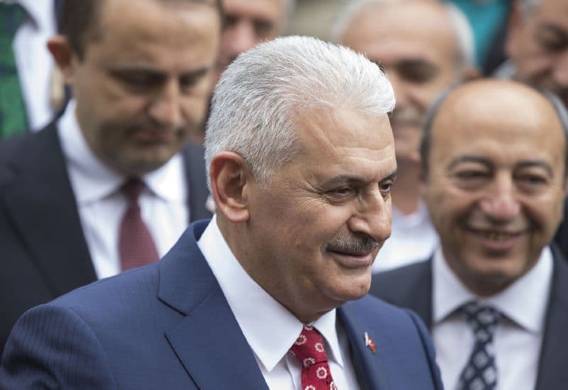 Budoucí turecký premiér Binali Yildirim.