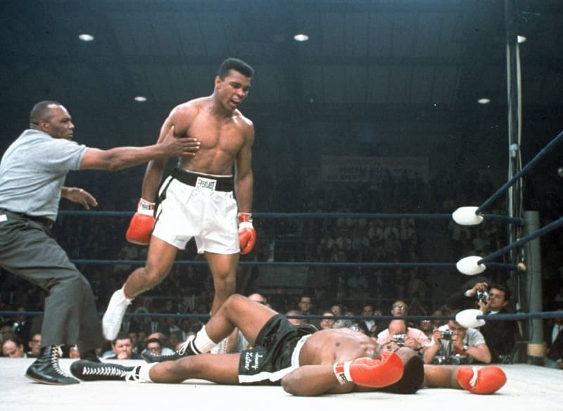 Bývalý americký boxer Muhammad Ali.