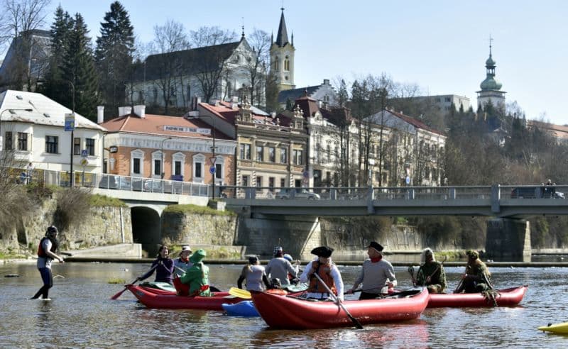 Na Moravě jsou u menších řek splavné jen dolní toky.