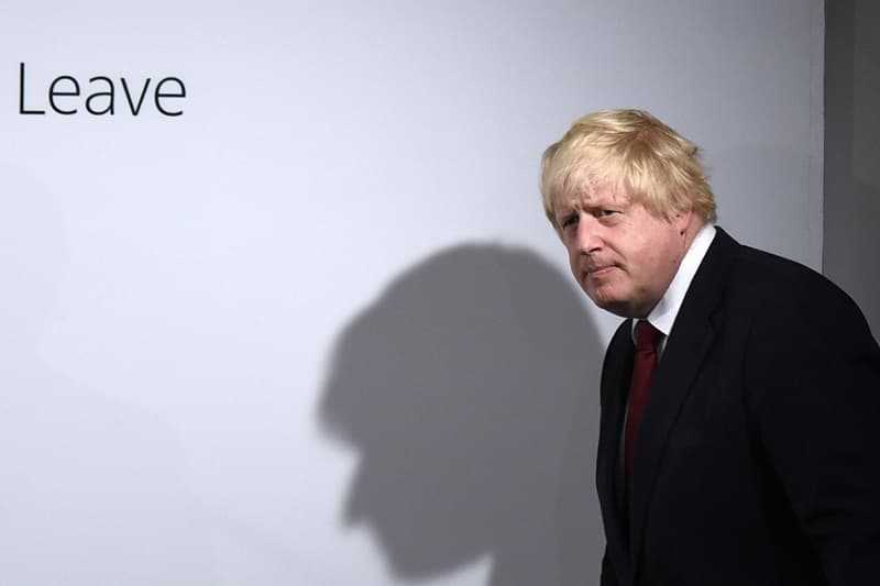 Bývalý starosta města a důrazný zastánce brexitu Boris Johnson.