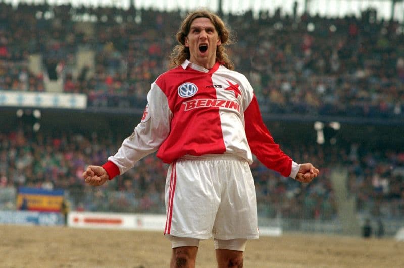 Karel Poborský ještě ve slávistickém dresu hrál hlavní roli v jejím evropským tažením v sezoně 1995/96.