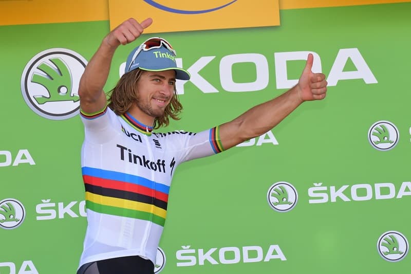 Cyklista Peter Sagan.