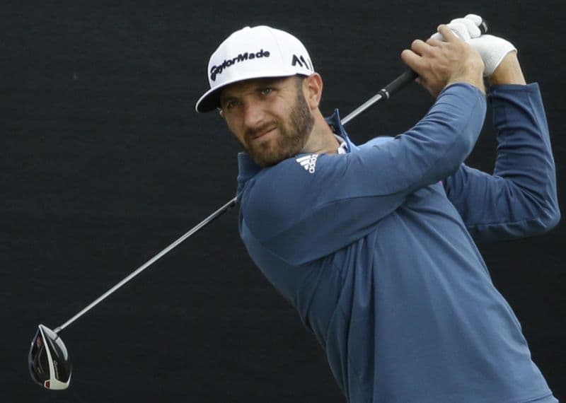 Americký golfista Dustin Johnson.