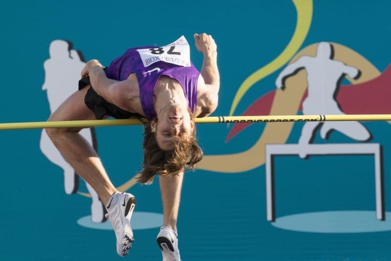 Ruský výškař Ivan Uchov, jeden z dopujících sportovců.