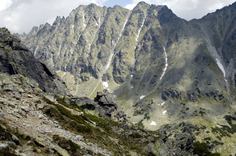 Český turista zahynul po zásahu bleskem v Západních Tatrách (ilustrační foto).