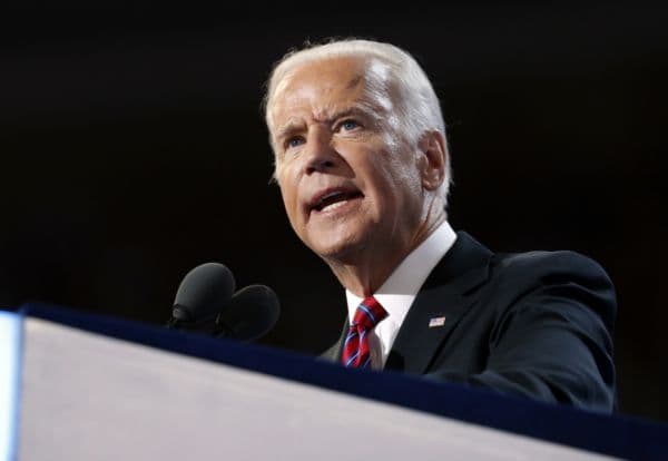 Viceprezident Joe Biden.