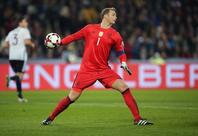 Brankář německé reprezentace Manuel Neuer.