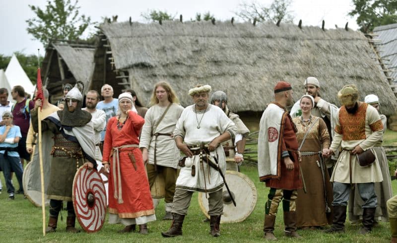 Snímek z letošního jedenáctého ročníku historického festivalu Veligrad.