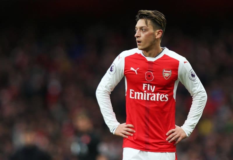 Německý fotbalista Mesut Özil.