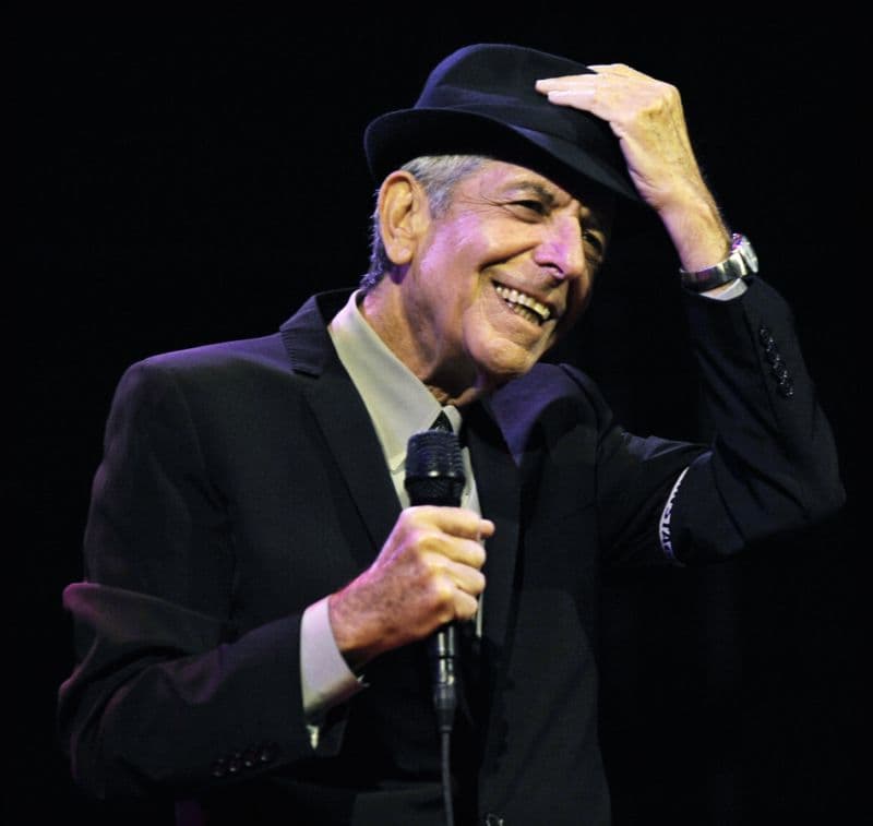 Leonard Cohen.