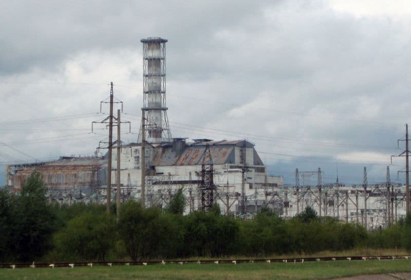 Jaderná elektrárna Černobyl. 