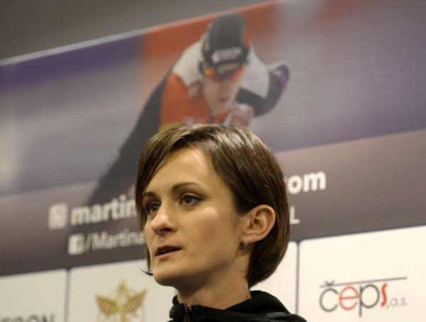 Rychlobruslařka Martina Sáblíková.