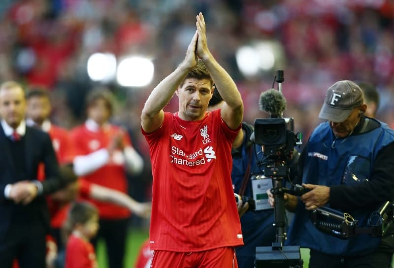 Steven Gerrard se loučí s Liverpoolem. 