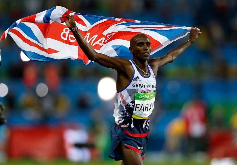 Mo Farah.