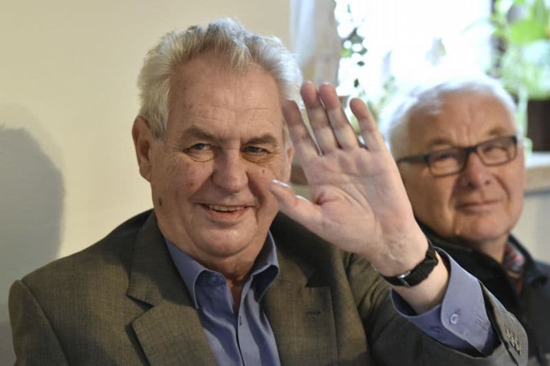 Prezident Miloš Zeman.