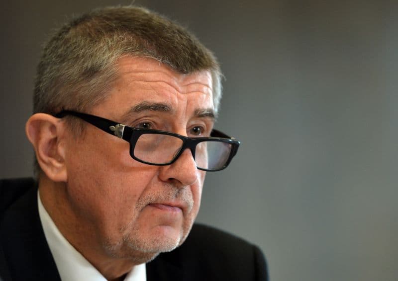 Ministr financí a předseda strany ANO Andrej Babiš.