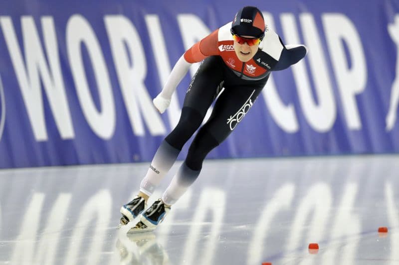 Martina Sáblíková byla po závodě spokojená.