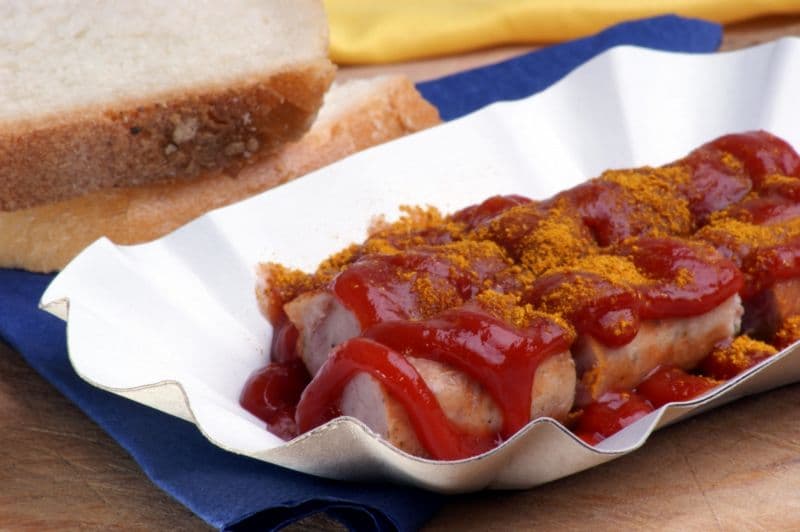 Currywurst.