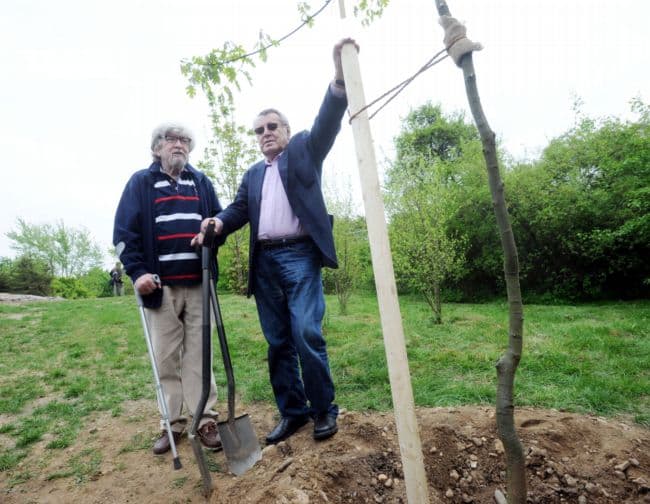 Miloš Forman s Miroslavem Ondříčkem.