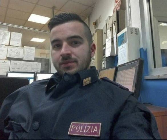 Luca Scatà, policista který zastřelil teroristu Amriho.