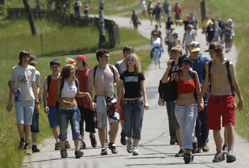 Pochod Praha-Prčice.