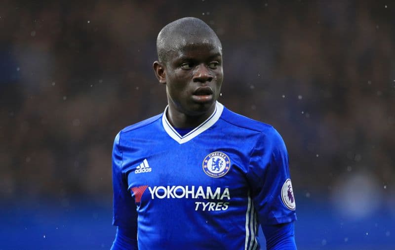 Francouzský fotbalista N'golo Kanté.