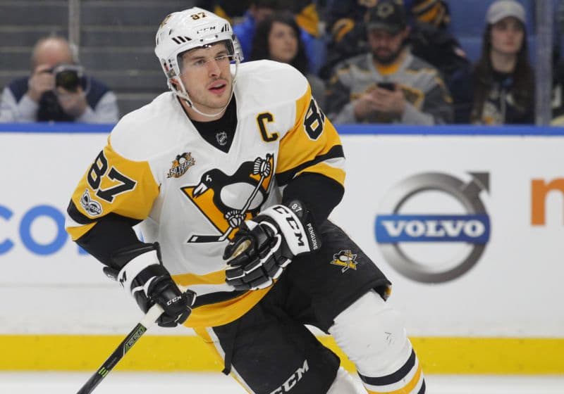 Kapitán Pittsburghu Sidney Crosby.