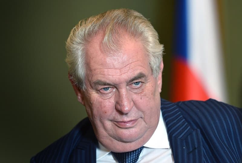 Prezident Miloš Zeman. 