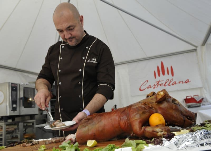 Špilberk Food Festival v roce 2015.