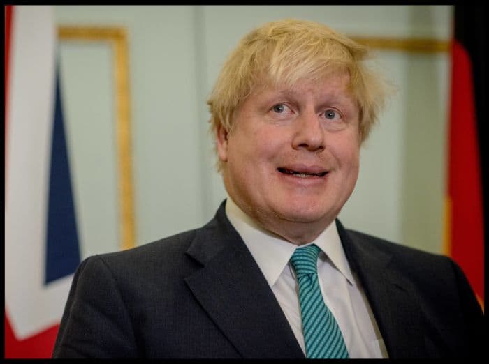 Boris Johnson.