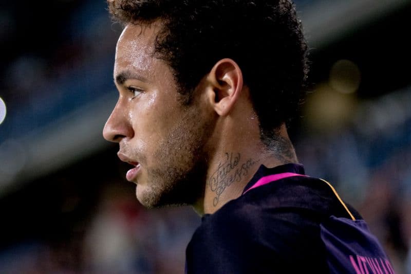 Fotbalista Neymar.