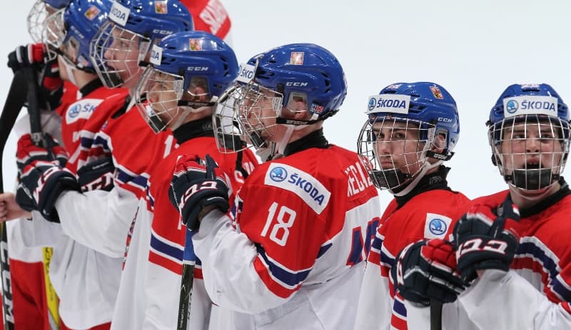 Česká hokejová reprezentace U18.