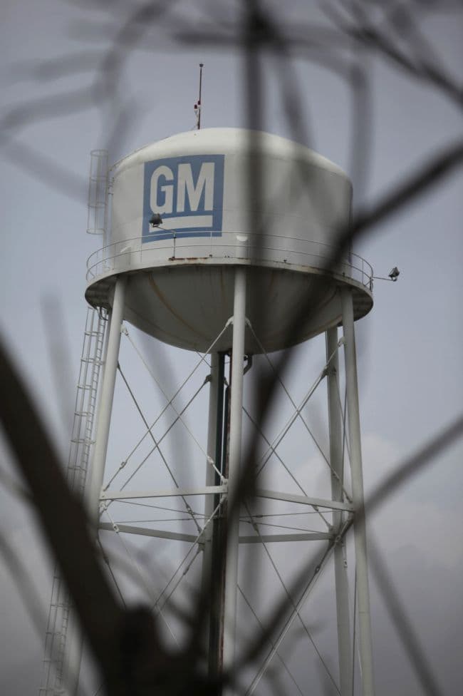 Logo firmy General Motors.