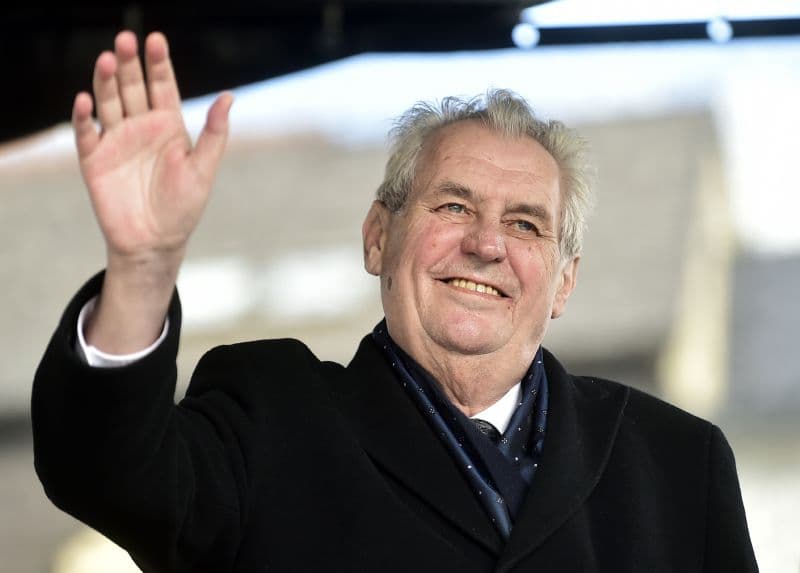 Prezident Miloš Zeman.