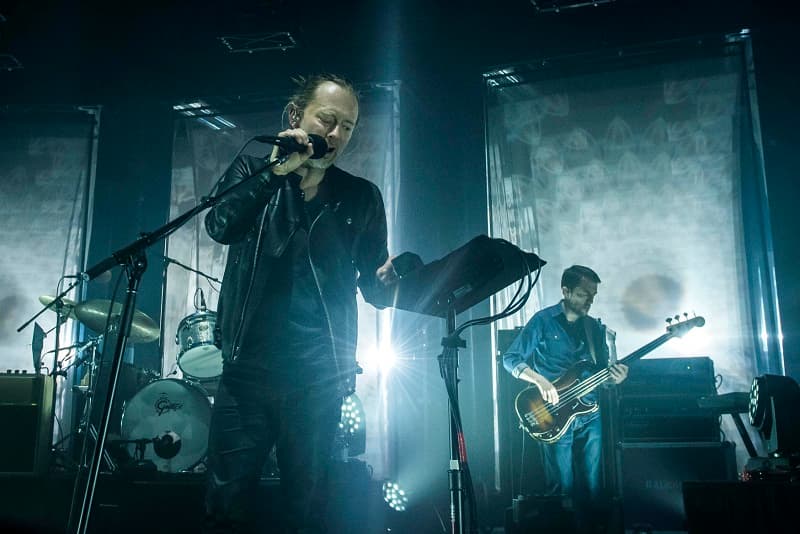 Britská rocková kapela Radiohead.