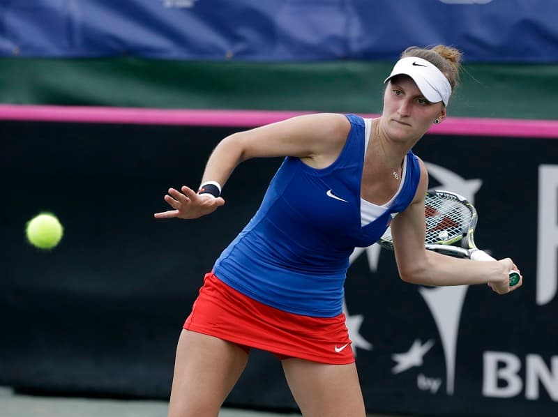 Česká tenistka Markéta Vondroušová